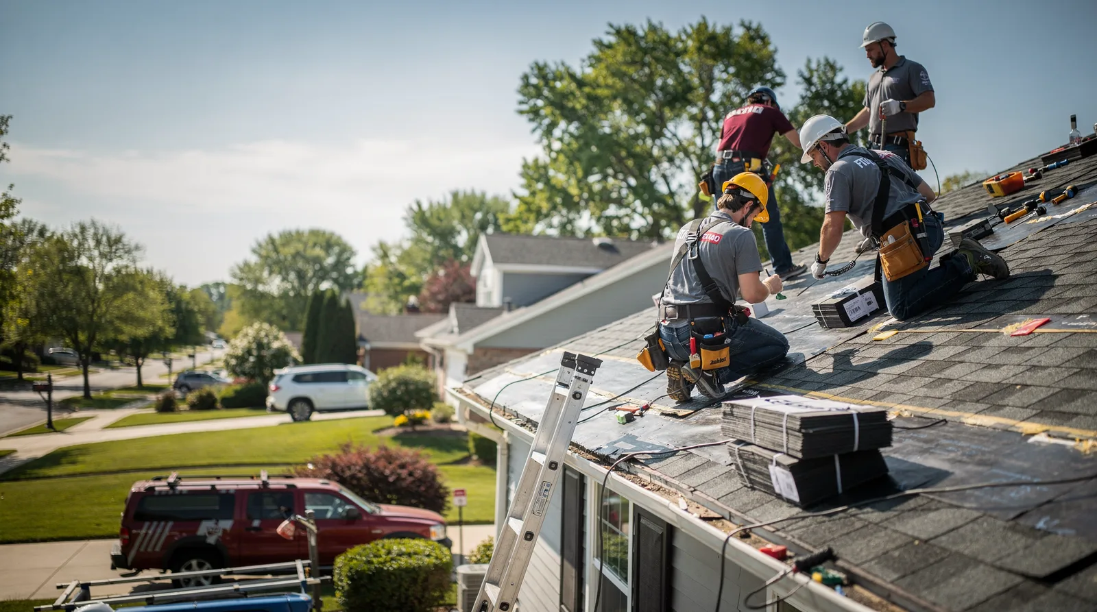 Roof Repair in Bethalto, IL around you